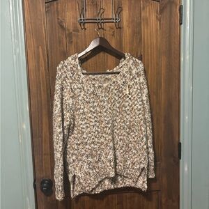 Cozy Brown Knit Sweater